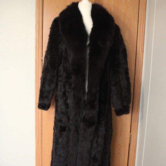 #266 Mink/ fox fur coat